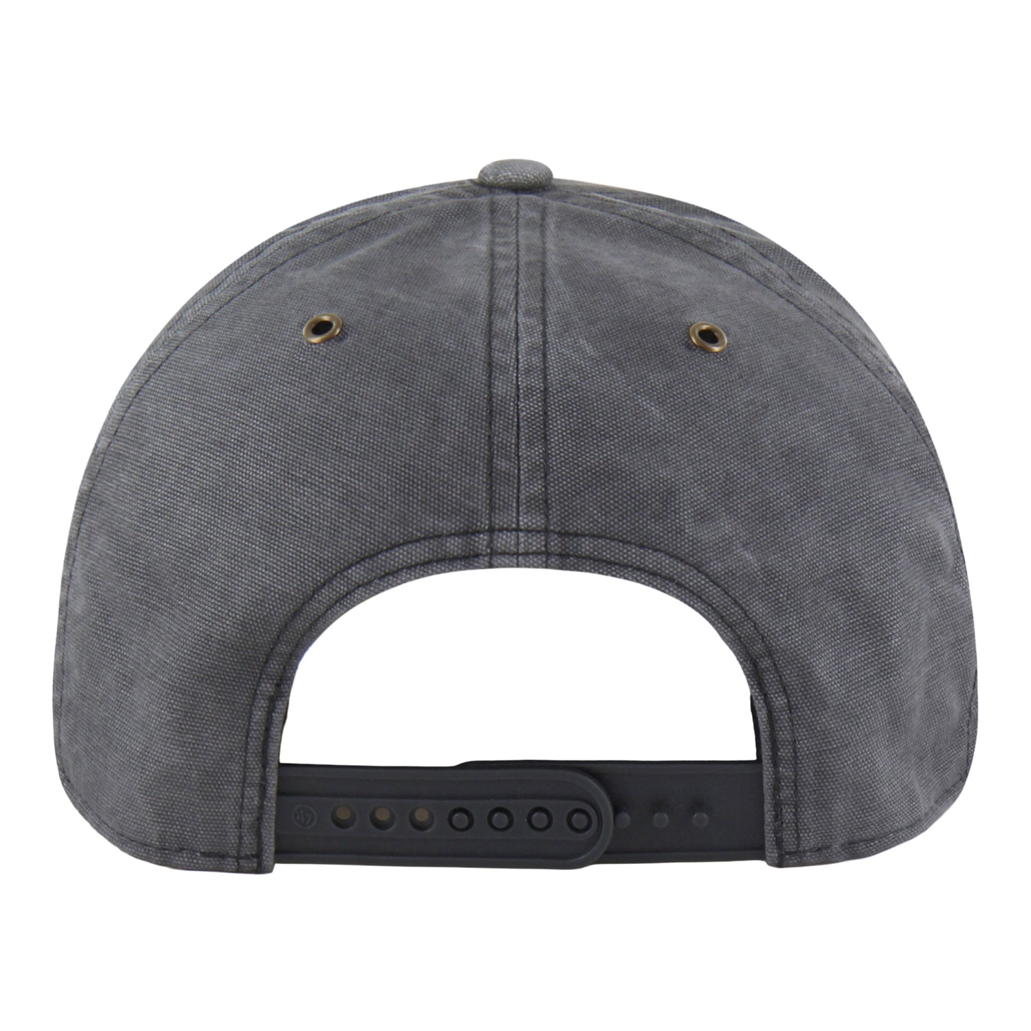 Detroit Pistons 47 Brand x Carhartt Washed Trucker Hat in Grey - Back View