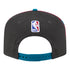 2025-26 City Edition Detroit Pistons New Era Golfer Snapback in Black - Back View