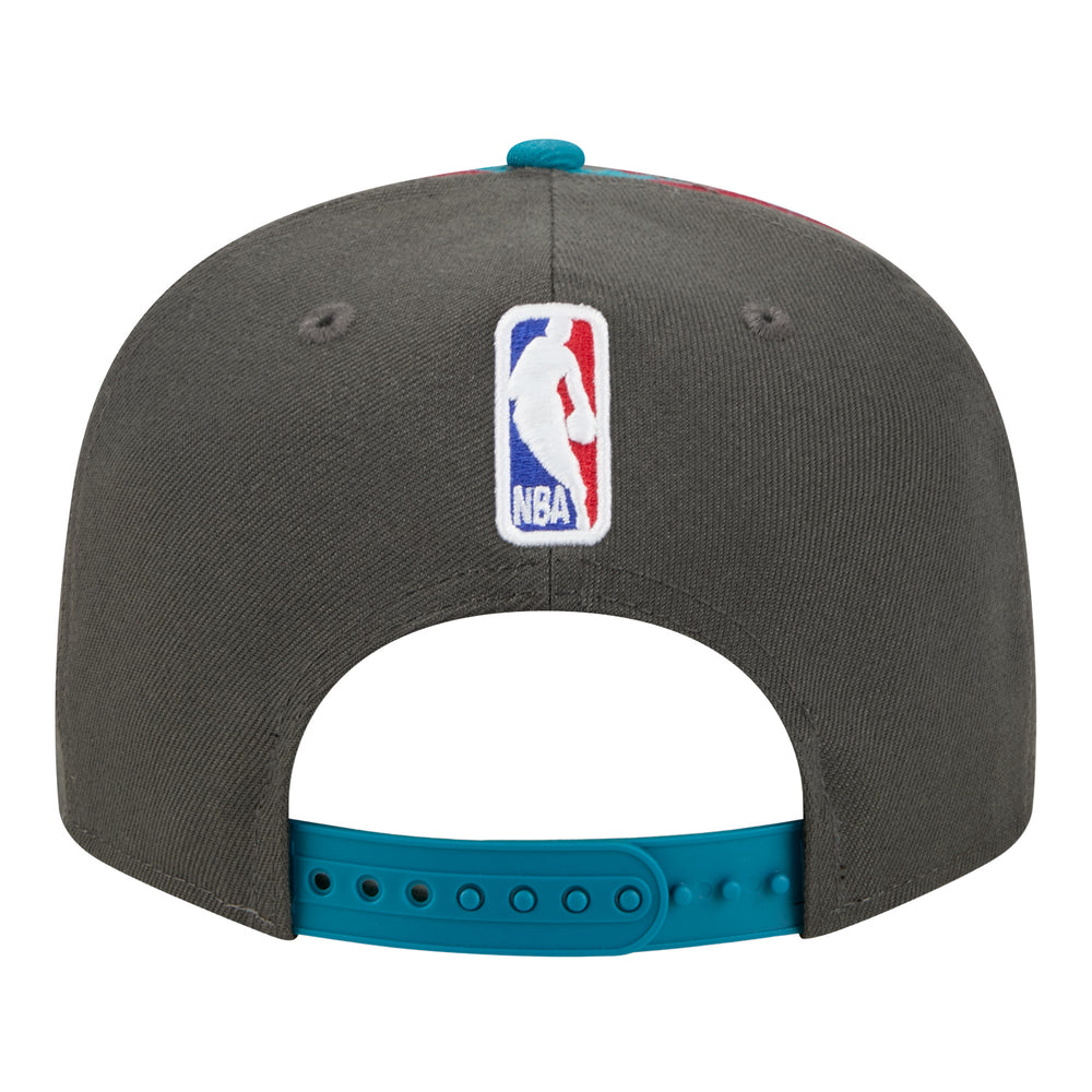 2025-26 City Edition Detroit Pistons New Era 950 Snapback in Grey - Back View