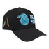 2025-26 City Edition Detroit Pistons Pro Standard Pro Pinch Snapback in Black - Front Right View