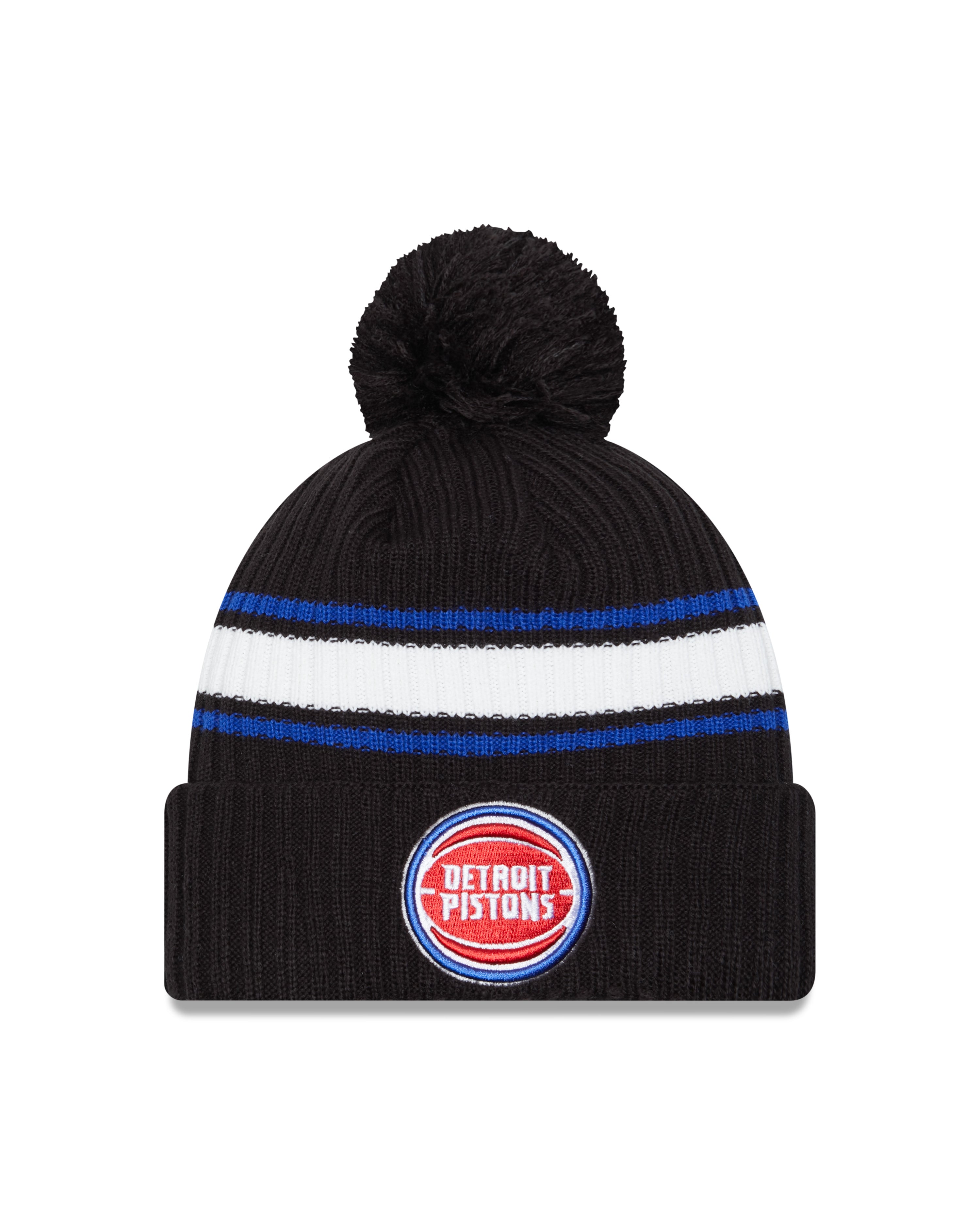 DETROIT PISTONS KNIT FOLD HAT Pistons 313 Shop - Main Image