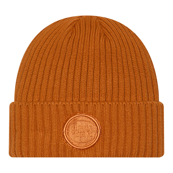 Detroit Pistons New Era Color Pack Knit - Front View