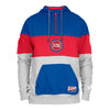 Detroit Pistons New Era Tri-toned 1/4 Zip Hoodie