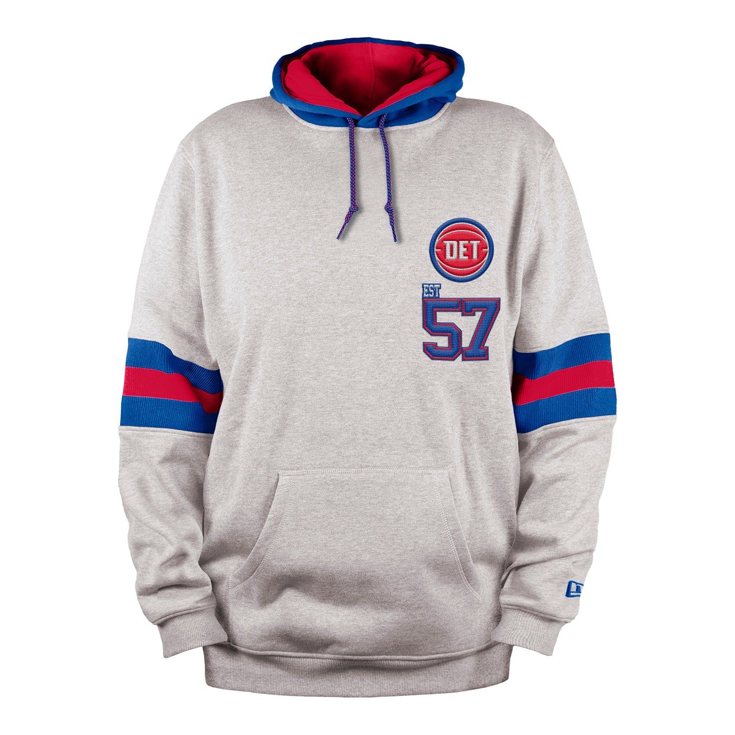 Detroit Pistons New Era 57 Est Pullover Hoodie