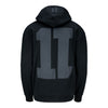 DETROIT PISTONS M&N OG BAD BOY SCRIPT ISIAH THOMAS HOODIE IN BLACK - BACK VIEW