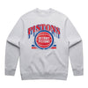 Detroit Pistons Vintage Collection Stacked Crewneck Sweatshirt - Front View