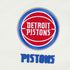 Detroit Pistons Pro Standard Modern Originals Crewneck Sweatshirt in White - Front Chest TV View