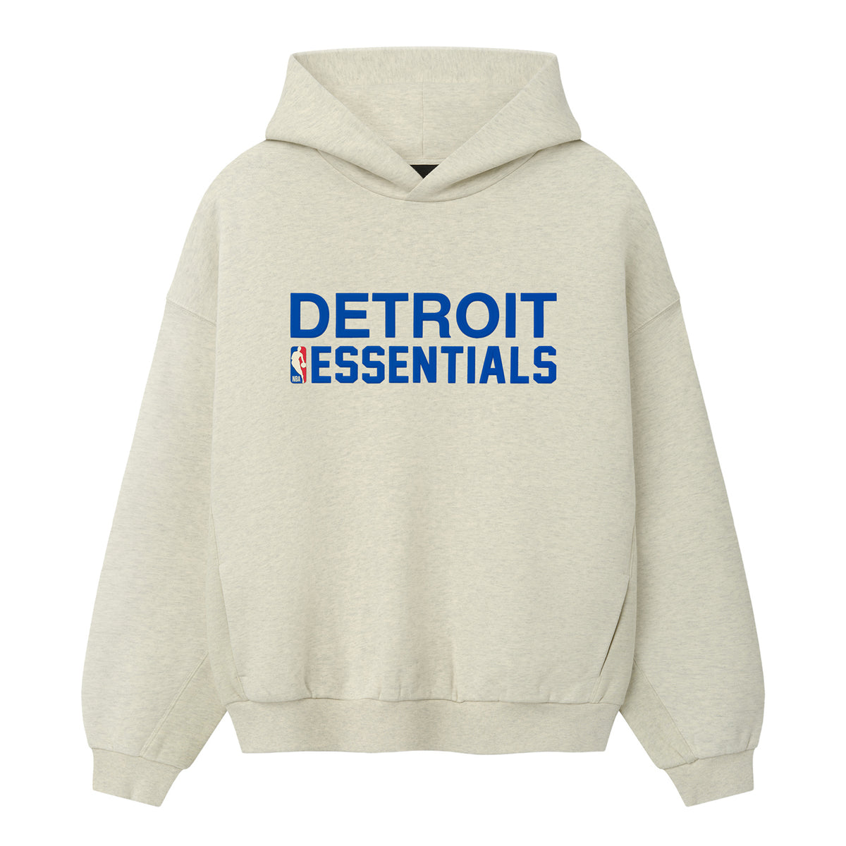 Detroit Pistons Fear of God Essentials Hoodie - Front View