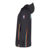 2025-26 City Edition Detroit Pistons Nike Authentic 1/4 Zip Hoodie in Black - Side View