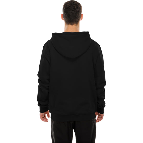 2025-26 City Edition Detroit Pistons New Era Hoodie in Black - Back View