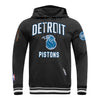 2025-26 City Edition Detroit Pistons Pro Standard Hoodie in Black - Front View
