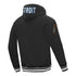 2025-26 City Edition Detroit Pistons Pro Standard Hoodie in Black - Back Left View