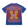 Detroit Pistons Mitchell & Ness Champ City Sublimated T-Shirt