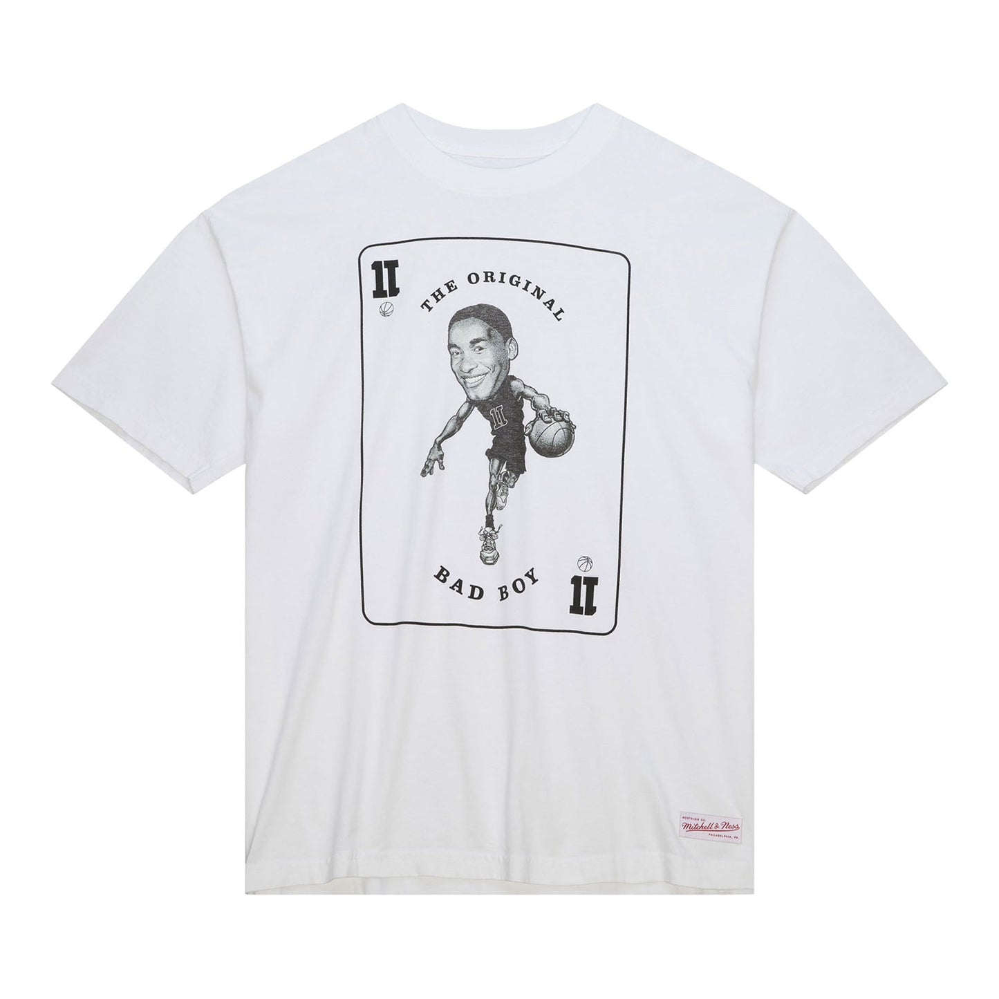 DETROIT PISTONS M&N OG BAD BOY ISIAH THOMAS T-SHIRT