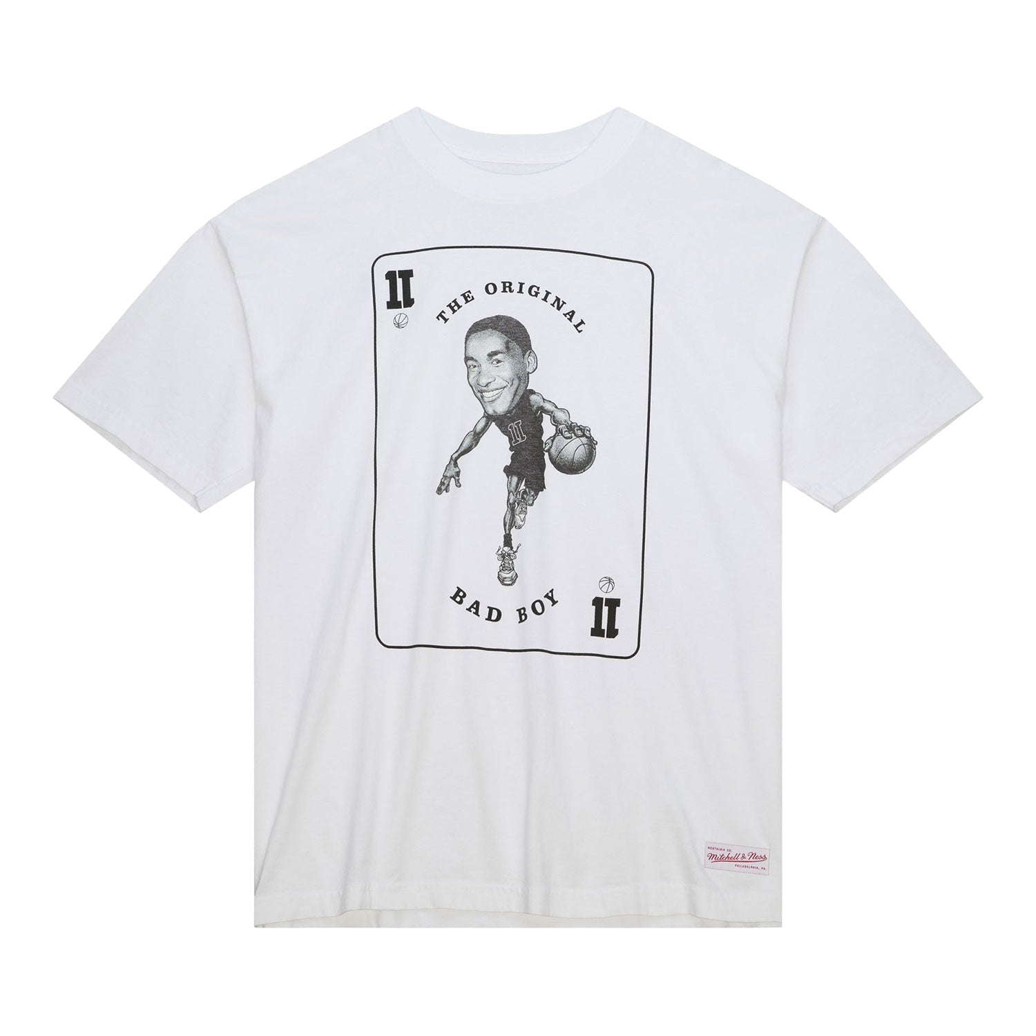 DETROIT PISTONS M&N OG BAD BOY ISIAH THOMAS T-SHIRT