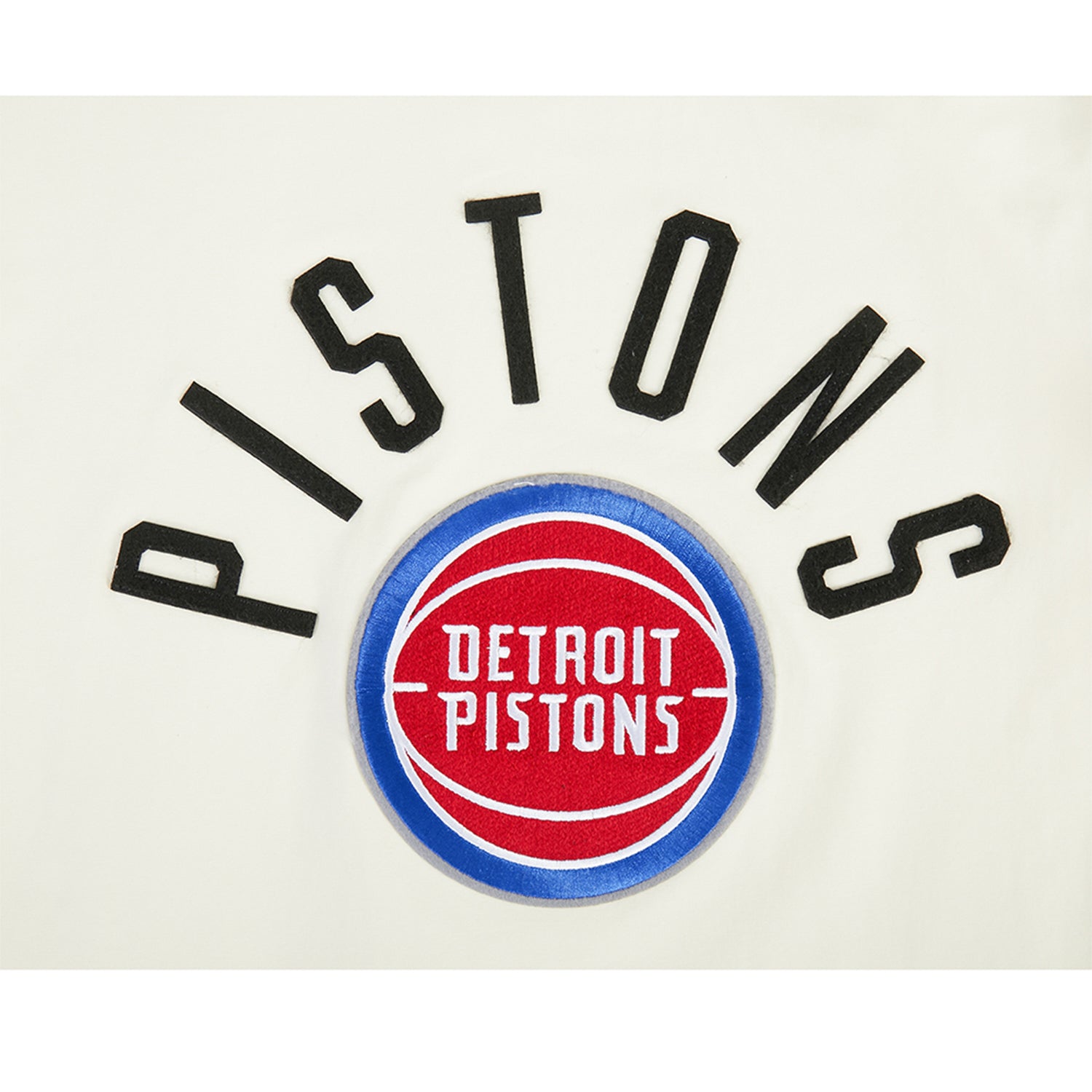 Detroit Pistons Pro Standard Modern Originals T-Shirt - Logo View
