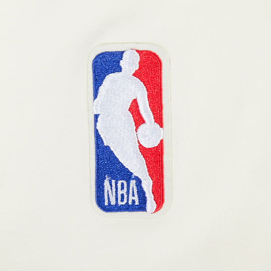 Detroit Pistons Pro Standard Modern Originals T-Shirt in White - NBA Logo View