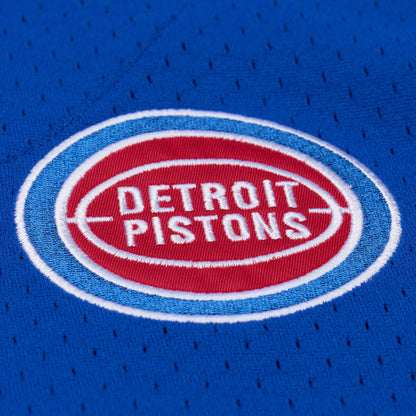 Detroit Pistons Mitchell & Ness Head Coach Baseball Jersey - Front Emblem View