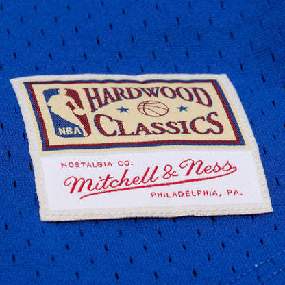Detroit Pistons Mitchell & Ness Head Coach Baseball Jersey - Hangtag View