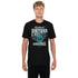 2025-26 City Edition Detroit Pistons New Era Vintage T-Shirt in Black - Front View