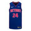 Detroit Pistons Quentin Grimes Nike Icon Swingman Jersey - 2021-24 - front view
