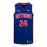 Detroit Pistons Quentin Grimes Nike Icon Swingman Jersey - 2021-24 - front view