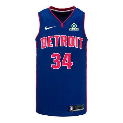 Detroit Pistons Ugonna Onyenso Nike Icon Swingman Jersey - front view