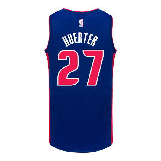 Detroit Pistons Kevin Huerter Nike Icon Swingman Jersey - 2025-26
