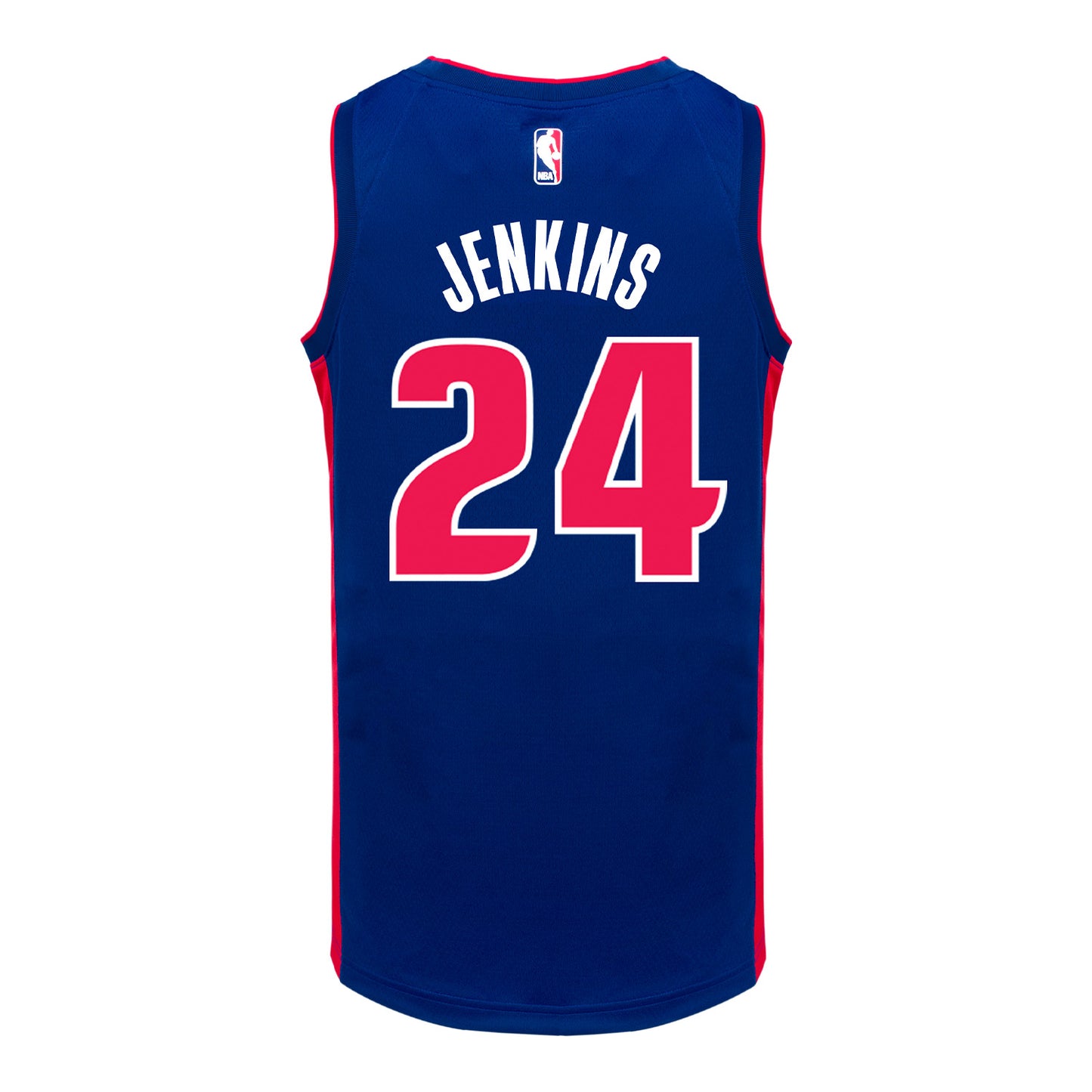 Youth Detroit Pistons Daniss Jenkins Nike Icon Swingman Jersey
