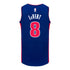 Detroit Pistons Caris LeVert Nike Icon Swingman Jersey - 2024-25
