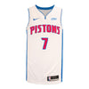 Detroit Pistons Troy Brown Jr Nike Association Swingman Jersey - 2023-24 - front view