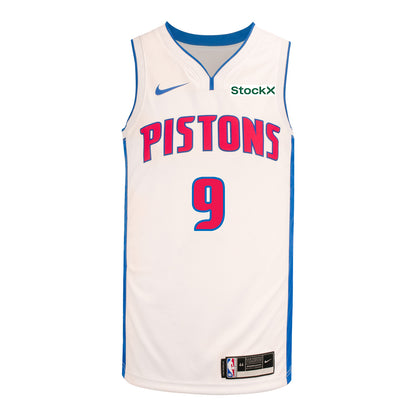 Youth Detroit Pistons Ausar Thompson Nike Association Swingman Jersey - 2024-25