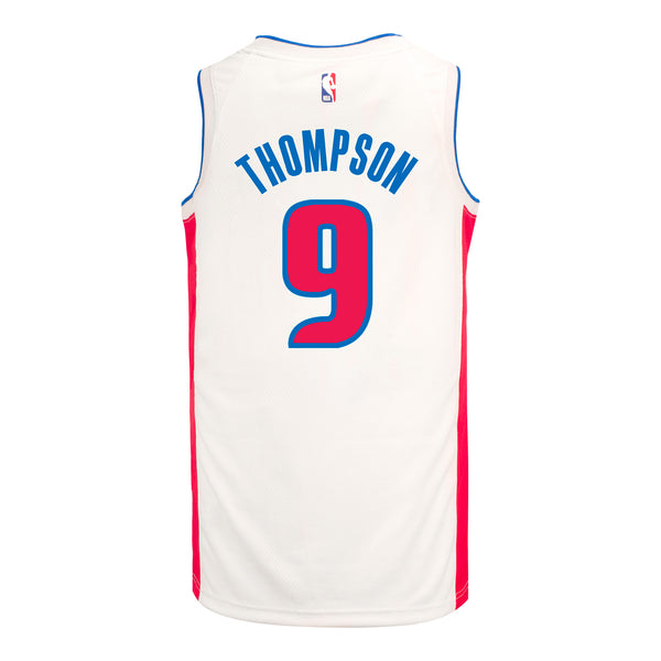 Youth Detroit Pistons Ausar Thompson Nike Association Swingman Jersey - 2024-25