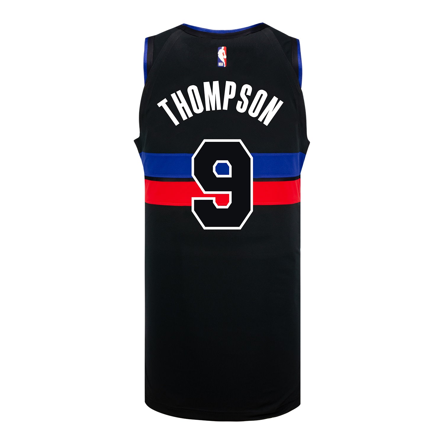 Ausar Thompson Jordan Statement Swingman Jersey in Black - Back View