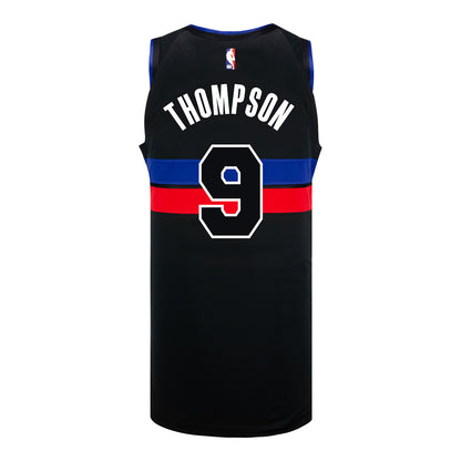 Ausar Thompson Jordan Statement Swingman Jersey in Black - Back View