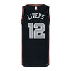YOUTH 2023-24 DETROIT PISTONS ISAIAH LIVERS CITY EDITION UNIFORMS