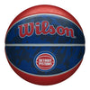 Detroit Pistons Tie-Dye Basketball