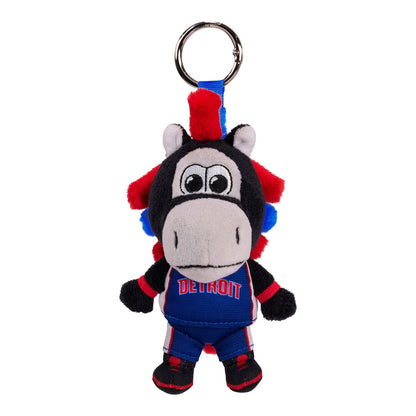 Detroit Pistons 4" Hooper Plush Keychain - Front View