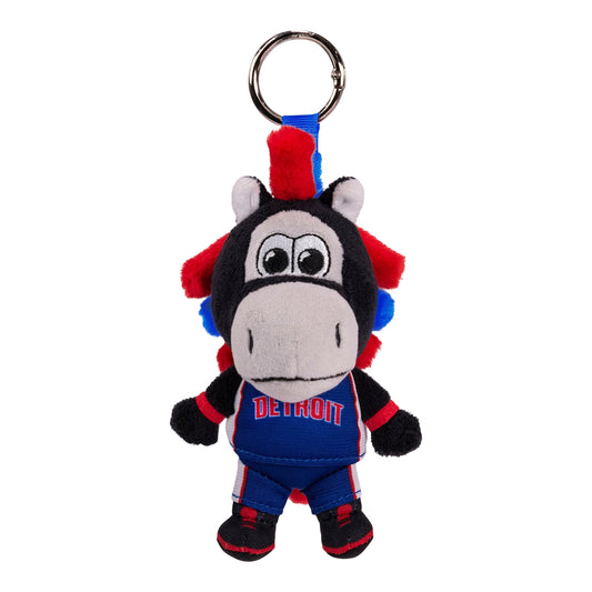Detroit Pistons 4" Hooper Plush Keychain - Front View
