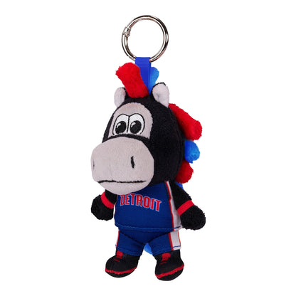 Detroit Pistons 4" Hooper Plush Keychain - Front left view