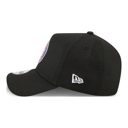Youth Detroit Pistons New Era 2026 NBA Draft 940AF Snapback in Black - Left Side View