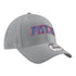 Youth Detroit Pistons New Era 940 Wordmark Hat in Grey - Front Right View