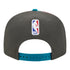 Youth 2025-26 City Edition Detroit Pistons New Era 950 Snapback in Black - Back view