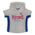Infant Detroit Pistons Outerstuff Double Dribble 3-Piece Set Sweatshirt Front View