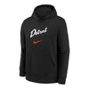 YOUTH 2023-24 DETROIT PISTONS CITY EDITION NIKE HOODED SWEATSHIRT