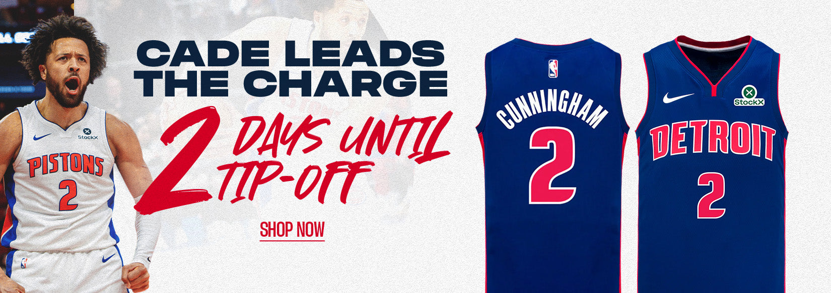 2 Days Until Tip Off \ SHOP NOW