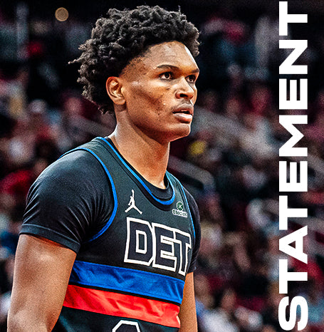 Detroit Pistons Statement Black Jerseys