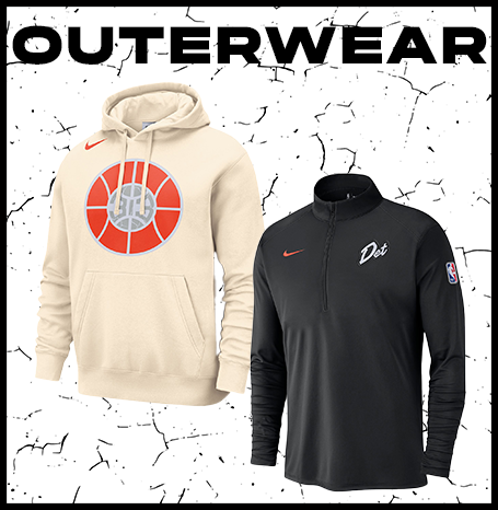 Detroit Pistons City Edition Outerwear