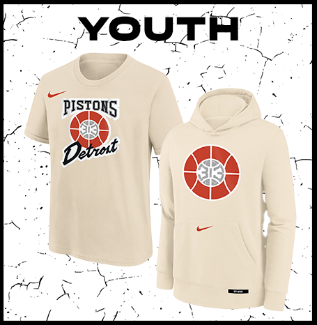 Detroit Pistons City Edition Youth Apparel