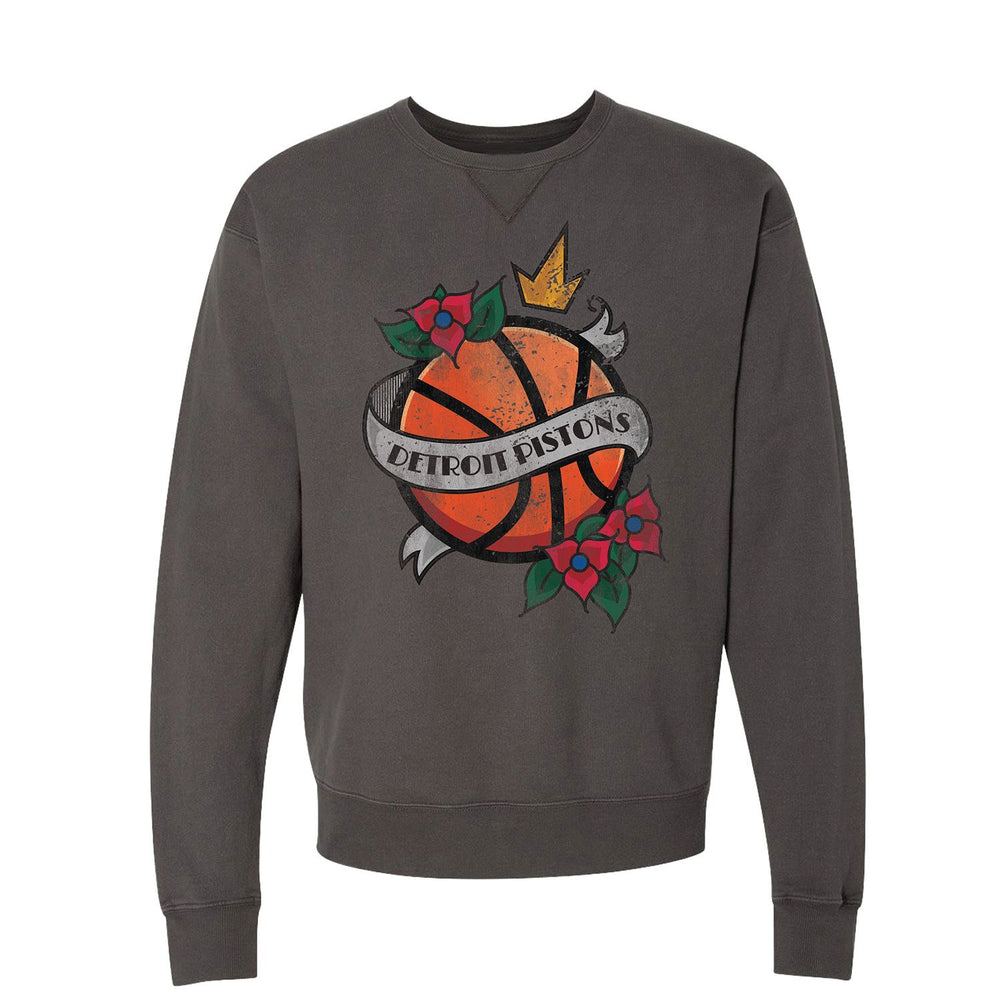 Vintage Detroit Basketball Sweatshirt Pistons Basketball Crewneck Retro  Pistons Shirt Gift for Pistons Basketball Fan Detroit Pistons Gift